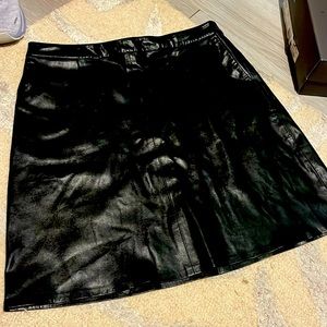 Vince Camuto leather skirt
